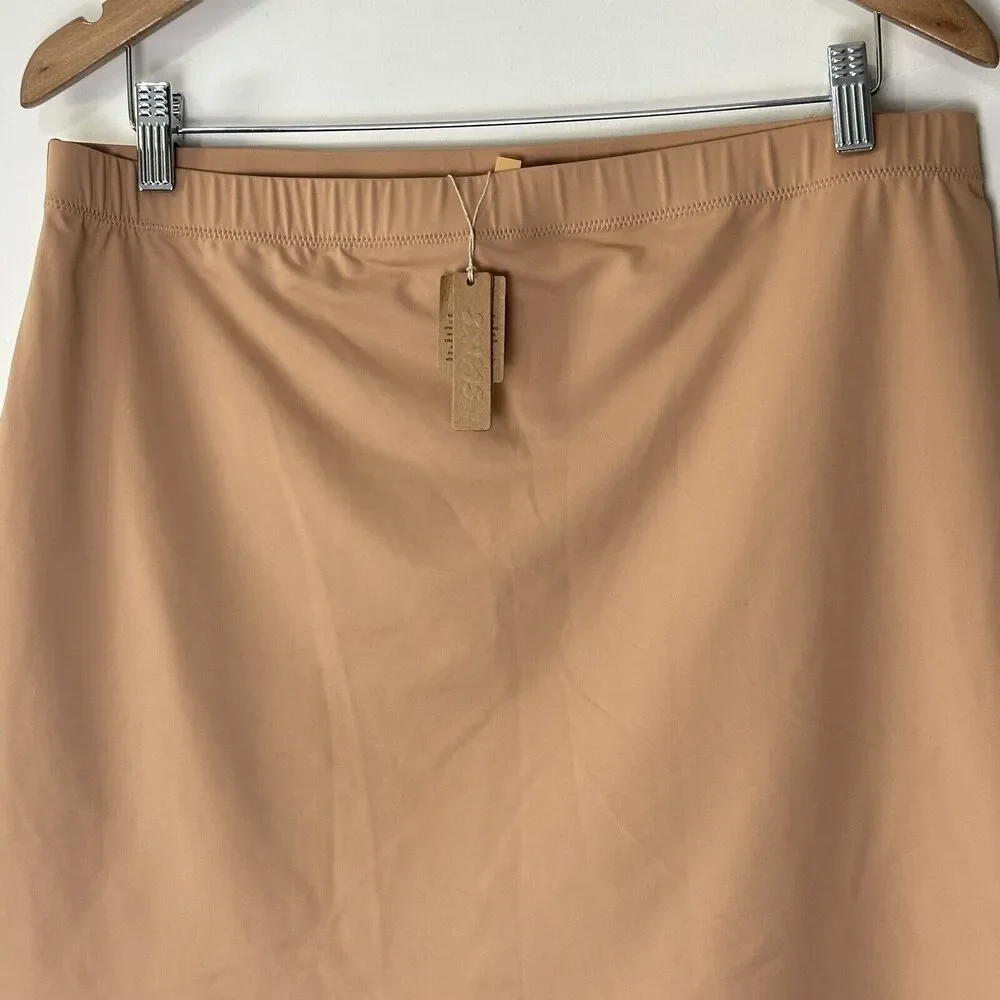 NWT Skims Womens 2X Swim Wear Tube Skirt Coverup (SW-SKT-0800) OCHRE